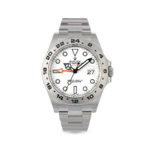 Rolex Explorer II 42 Oyster Perpetual Oystersteel white dial Oyster band Reference 2165700001