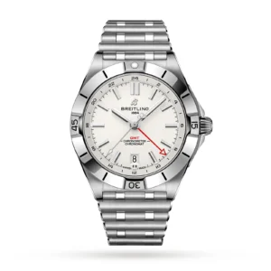 Breitling BLS Factory Chronomat Automatic GMT 40mm White Dial