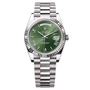 Rolex Day-Date 40 | REF. 228239 | Olive Green Dial | Box & Papers