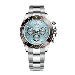 Rolex Cosmograph Daytona 40 Oyster Perpetual platinum ice-blue dial Oyster band Reference 116500LN