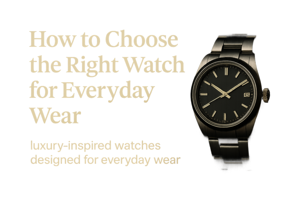 how to choose the right watch for everyday wear