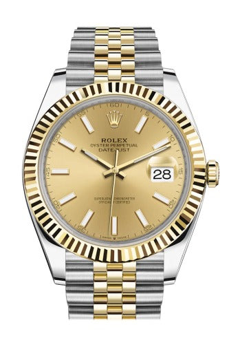 Rolex Datejust 36 Yellow Dial and Gold Jubilee