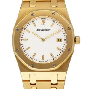 Audemars Piguet Royal Oak Yellow Gold White Dial