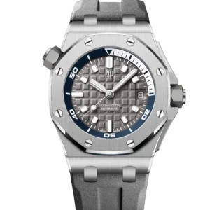 Audemars Piguet Royal Oak Offshore Diver Stainless steel and Grey dial Grey rubber strap Ref. 15720ST.OO.A009CA.01