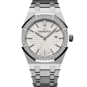 Audemars Piguet Royal Oak Quartz Stainless steel and Silver-toned dial Stainless steel bracelet Ref. 67651ST.ZZ.1261ST.01-A