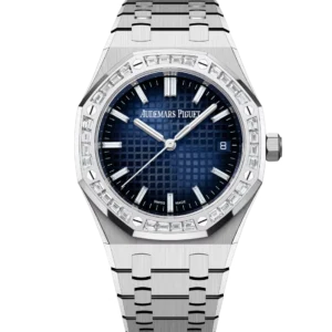 Audemars Piguet Royal Oak Selfwinding 18-carat white gold and Smoked blue dial 18-carat white gold bracelet Ref. 77451BC.ZZ.1361BC.01