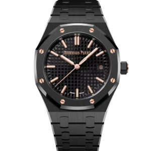 Audemars Piguet Royal Oak Selfwinding Black ceramic and Black dial Black ceramic bracelet Ref. 77350CE.OO.1266CE.03.A