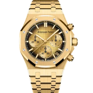 Audemars Piguet Royal Oak Selfwinding Chronograph 18-carat yellow gold and Smoked yellow gold-toned dial 18-carat yellow gold bracelet Ref. 26240BA.OO.1320BA.02