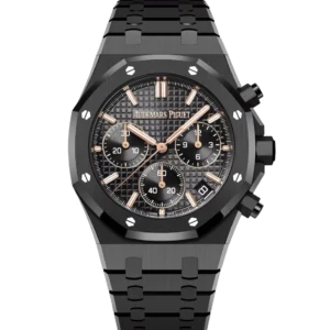 Audemars Piguet Royal Oak Selfwinding Chronograph Black ceramic and Black dial Black ceramic bracelet Ref. 26240CE.OO.1225CE.02