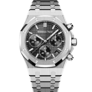 Audemars Piguet Royal Oak Selfwinding Chronograph Stainless steel and Black dial Stainless steel bracelet Ref. 26240ST.OO.1320ST.06
