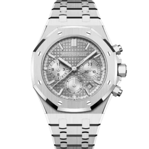 Audemars Piguet Royal Oak Selfwinding Chronograph Stainless steel and Grey dial Stainless steel bracelet Ref. 26715ST.OO.1356ST.02