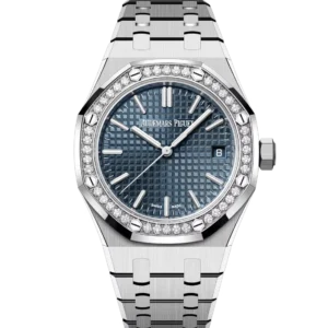 Audemars Piguet Royal Oak Selfwinding Stainless steel and “Bleu nuit nuage 50” dial Stainless steel bracelet Ref. 15551ST.ZZ.1356ST.05