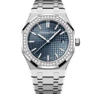 Audemars Piguet Royal Oak Selfwinding Stainless steel and “Bleu nuit nuage 50” dial Stainless steel bracelet Ref. 77451ST.ZZ.1361ST.04