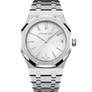 Audemars Piguet Royal Oak Selfwinding Stainless steel and Silver-toned dial Stainless steel bracelet Ref. 15510ST.OO.1320ST.08