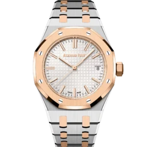 Audemars Piguet Royal Oak Selfwinding Stainless steel and Silver-toned dial Stainless steel bracelet Ref. 15550SR.OO.1356SR.02