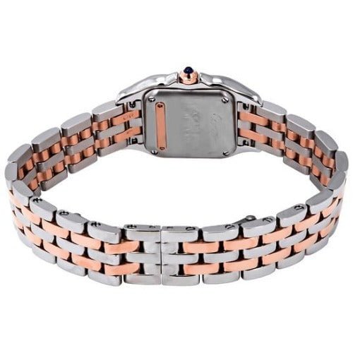 Panthere de Cartier Silver Dial Steel and 18kt Rose Gold Small Ladies - Image 4