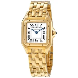 Panthere De Cartier Watch, Small Model, Quartz Movement. Case In Yellow Gold