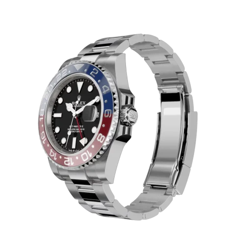 Rolex GMT-Master II "Pepsi" Oystersteel black dial Oyster band Reference 126710BLRO - Image 2