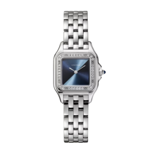 Cartier Panthere Steel Blue Dial 22mm