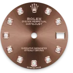 Rolex Datejust 31 Oyster Perpetual Oystersteel and Everose gold chocolate, diamond-set dial Jubilee band Reference 278271 - Image 4