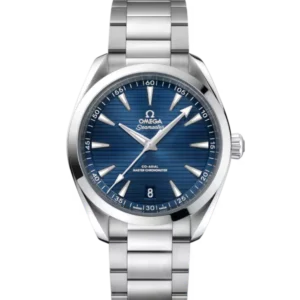 OMEGA Seamaster Aqua Terra 150M Steel and Blue dial Steel Butterfly clasp bracelet Ref. 220.10.41.21.03.004