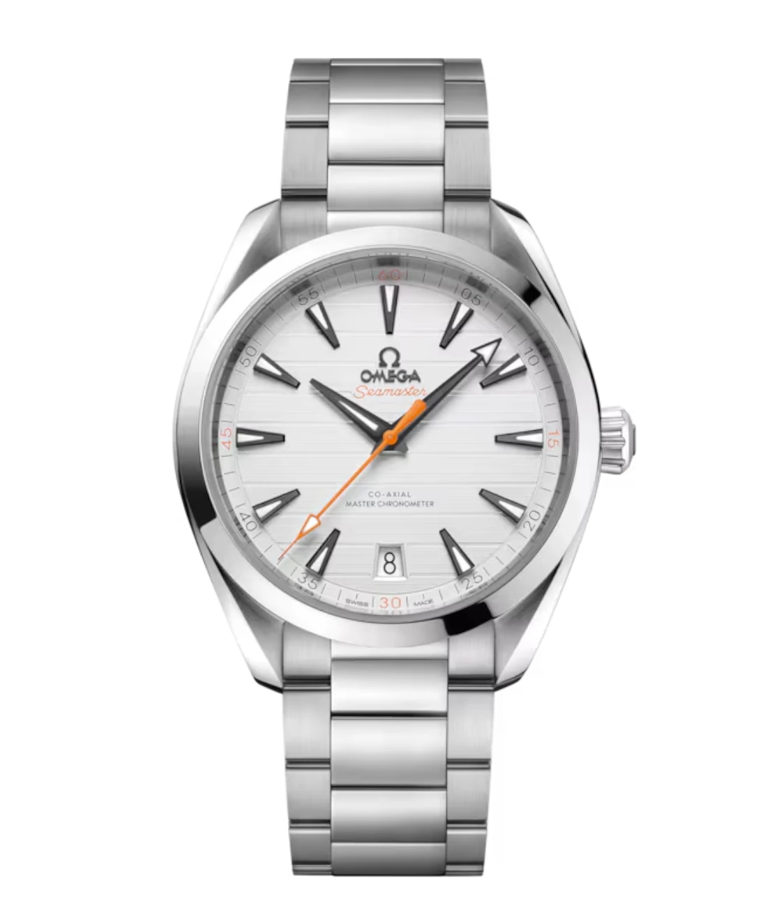 OMEGA Seamaster Aqua Terra 150M Steel and Silver dial steel bracelet Ref. 220.10.41.21.02.001