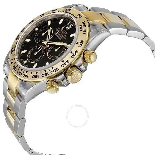Rolex Cosmograph Daytona 40 Oyster Perpetual 18 ct yellow gold bright black dial Oyster band Reference 116500LN - Image 2