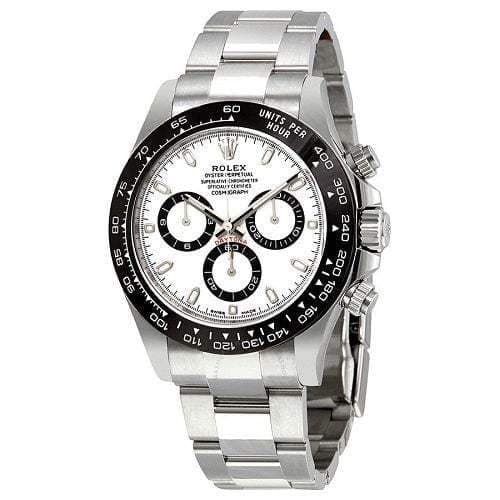 Rolex Cosmograph Daytona 40 Oyster Perpetual Oystersteel white dial Oyster band Reference 126500LN