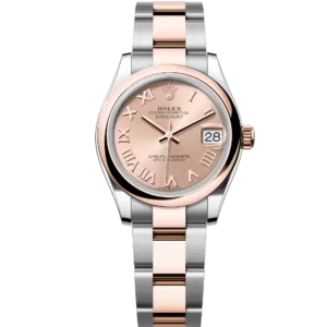 Rolex Datejust 31 Oyster Perpetual Oystersteel and Everose gold rosé-colour dial Oyster band Reference 278241