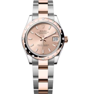 Rolex Datejust 31 Oyster Perpetual Oystersteel and Everose gold rosé colour dial Oyster band Reference 278341RBR