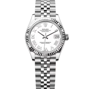 Rolex Datejust 31 Oyster Perpetual Oystersteel and white gold white dial Jubilee band Reference 278274