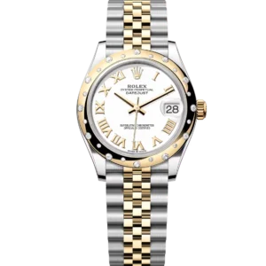 Rolex Datejust 31 Oyster Perpetual Oystersteel and yellow gold white dial Jubilee band Reference 278343RBR