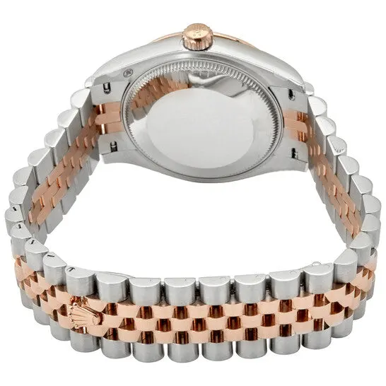 Rolex Datejust 31 Oyster Perpetual Oystersteel and Everose gold chocolate, diamond-set dial Jubilee band Reference 278271 - Image 3