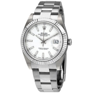 Rolex Datejust 41 White Dial Automatic Oyster