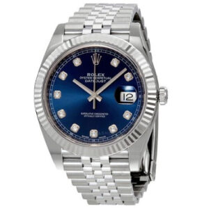 Rolex Datejust Blue Diamond Dial Automatic
