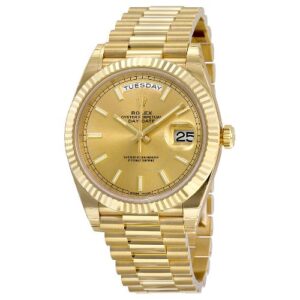 Rolex Day-Date Champagne Dial 18K Yellow