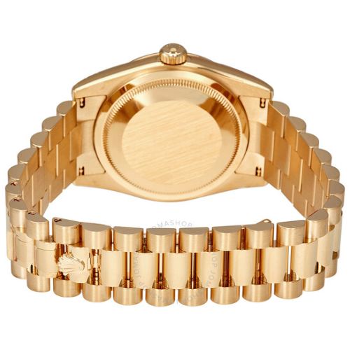 Rolex Day-Date Yellow Gold Green Dial - Image 2