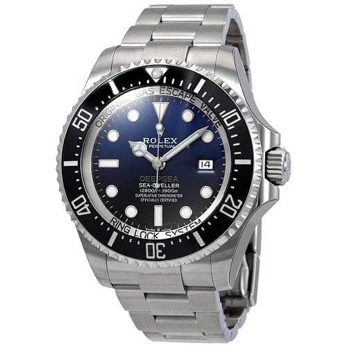 Rolex Deepsea "James Cameron" Cerachrom bezel insert in black ceramic Oyster band Reference 126660-0002