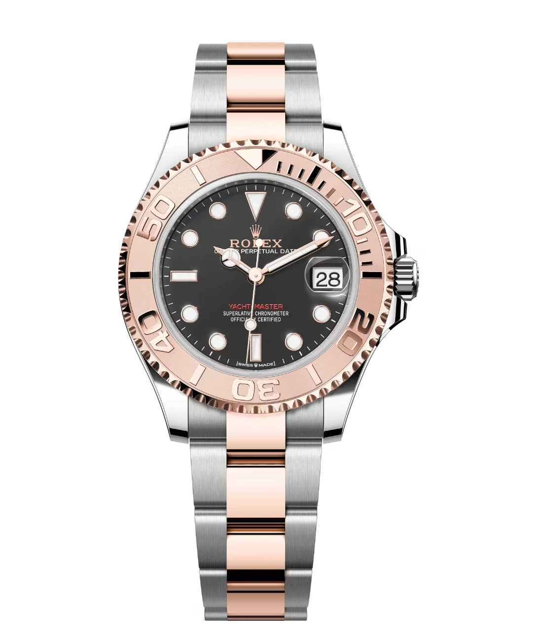 Rolex Yacht-Master 37 Oyster Perpetual Oystersteel and Everose gold Oyster band Reference 268621