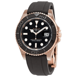 Rolex Yacht-Master 40 Oyster Perpetual 18 ct Everose gold Oysterflex band Reference 126655BKSRS