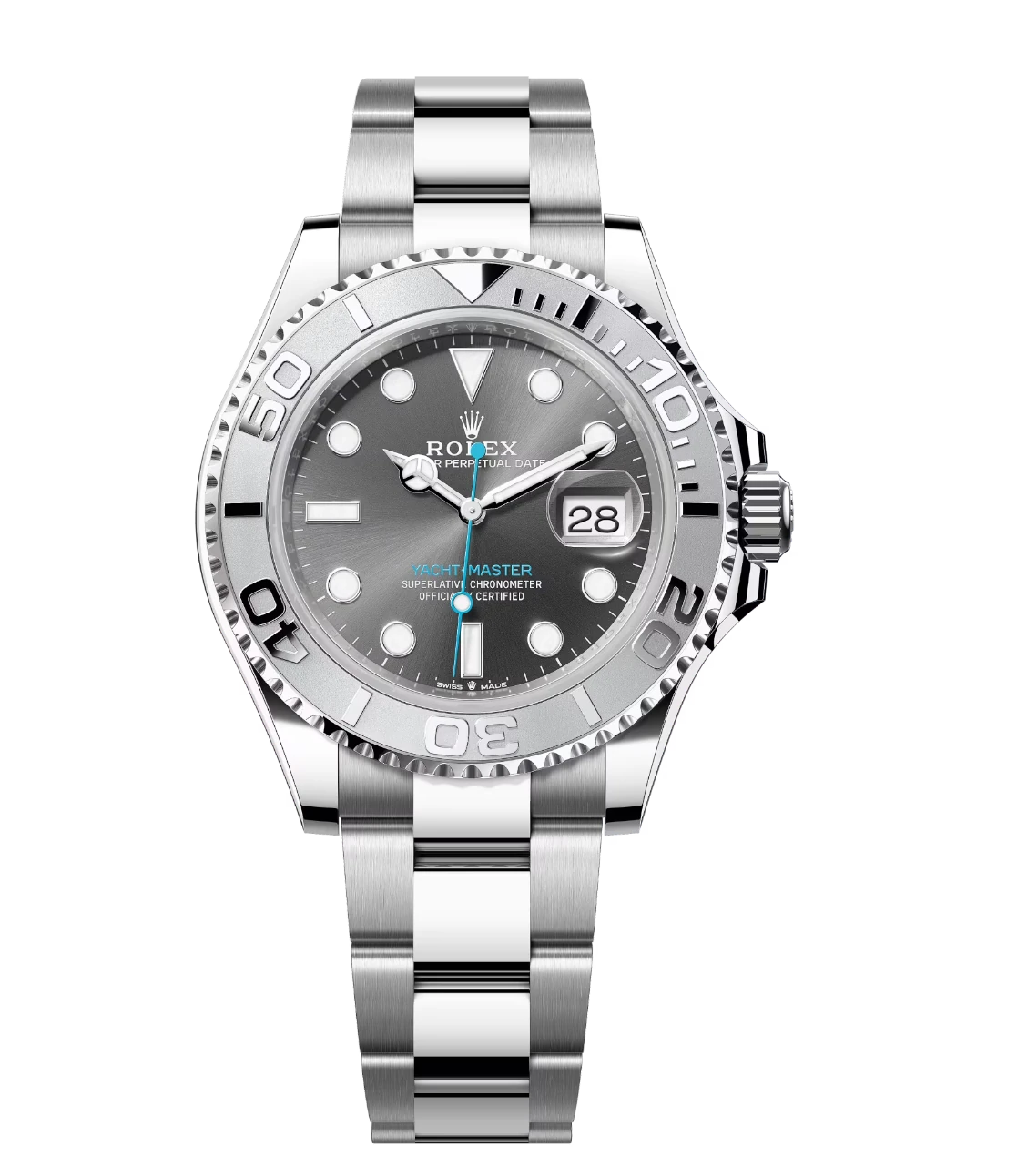 Rolex Yacht-Master 40 Oyster Perpetual Oystersteel and platinum Oyster band Reference 126622