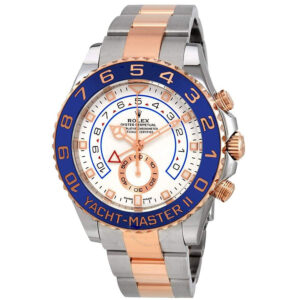 Rolex Yacht-Master 44 Oyster Perpetual Everose gold white dial Oyster band Reference 116681