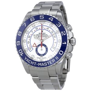 Rolex Yacht-Master 42 Oyster Perpetual white dial Oyster band Reference 116680-0002